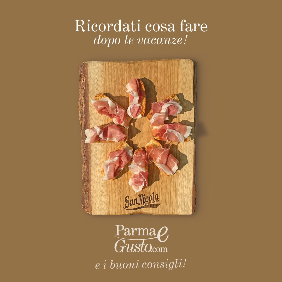 POST PARMAeGUSTO i Buoni Consigli, ricordati cosa fare dopo le vacanze di Natale.2